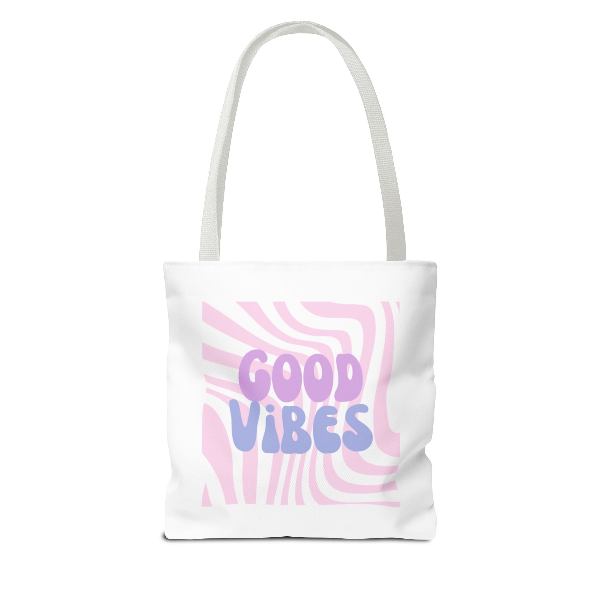 Good Vibes Tote in White!