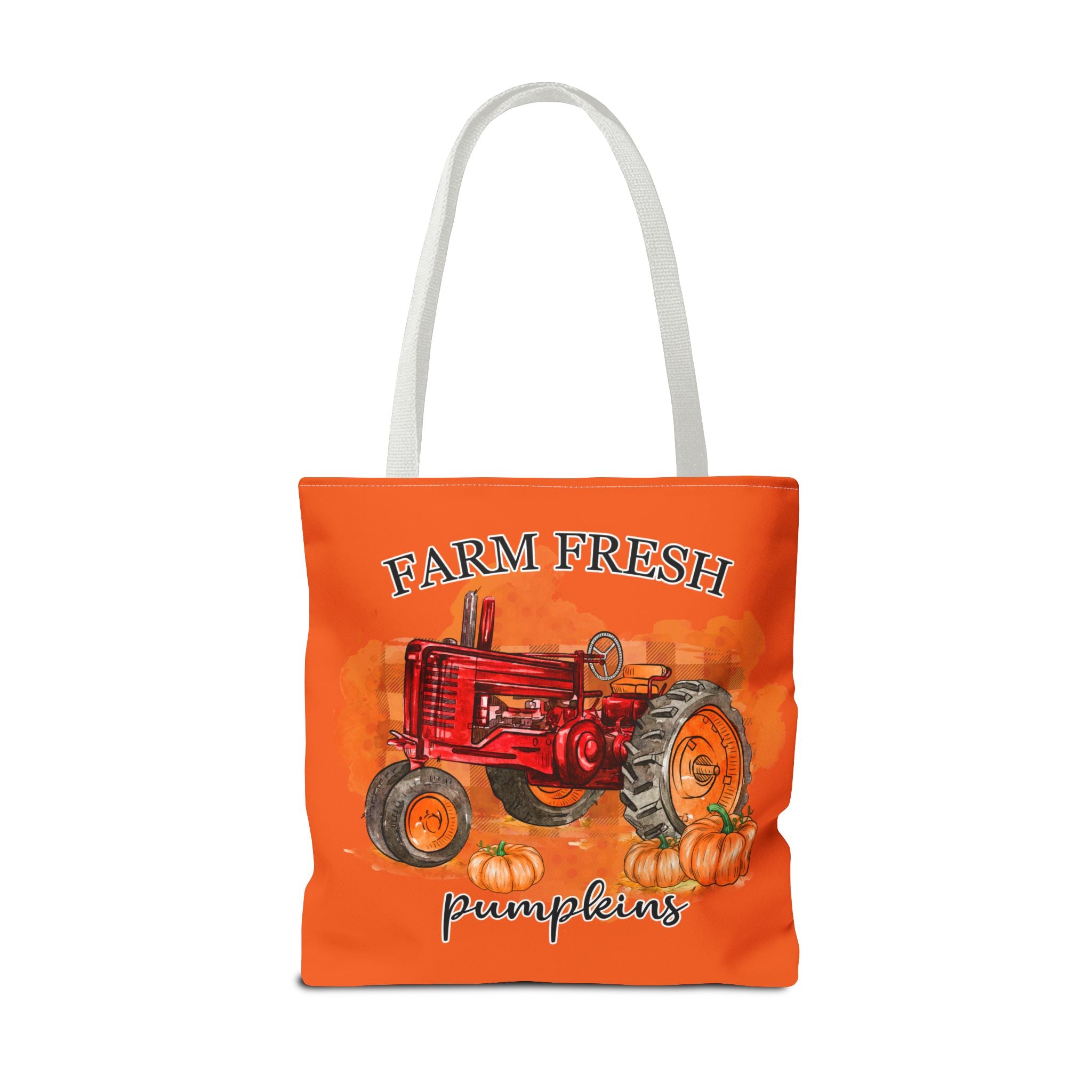 Orange Farm Fresh Pumpkin Tote Bag!