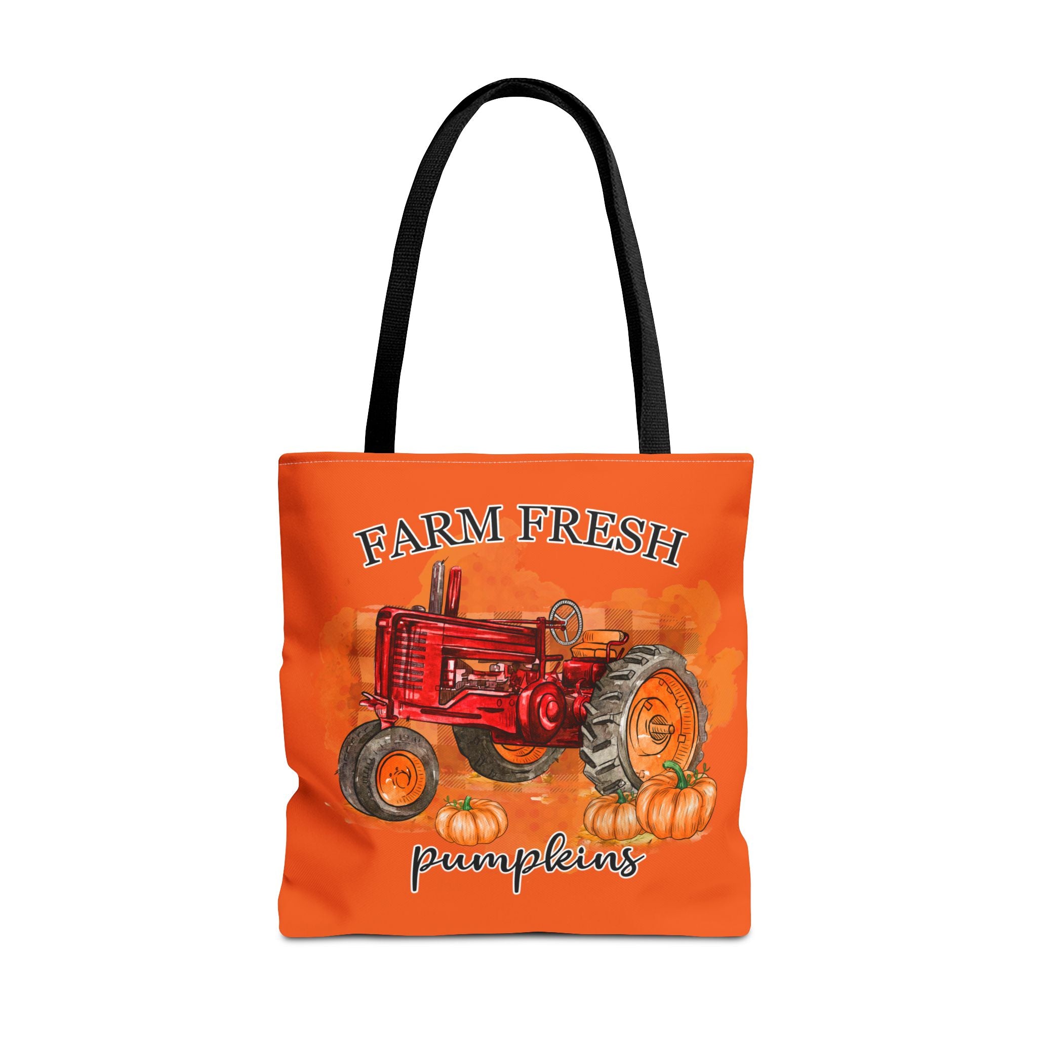 Orange Farm Fresh Pumpkin Tote Bag!