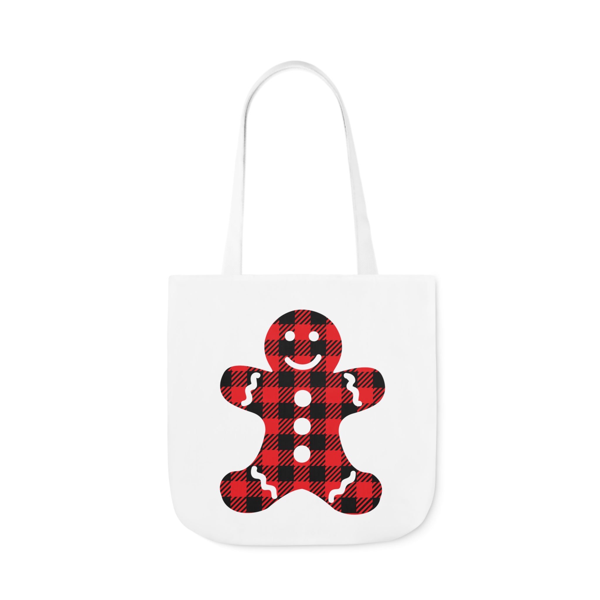 Plaid Gingerbread Christmas Tote Bag!