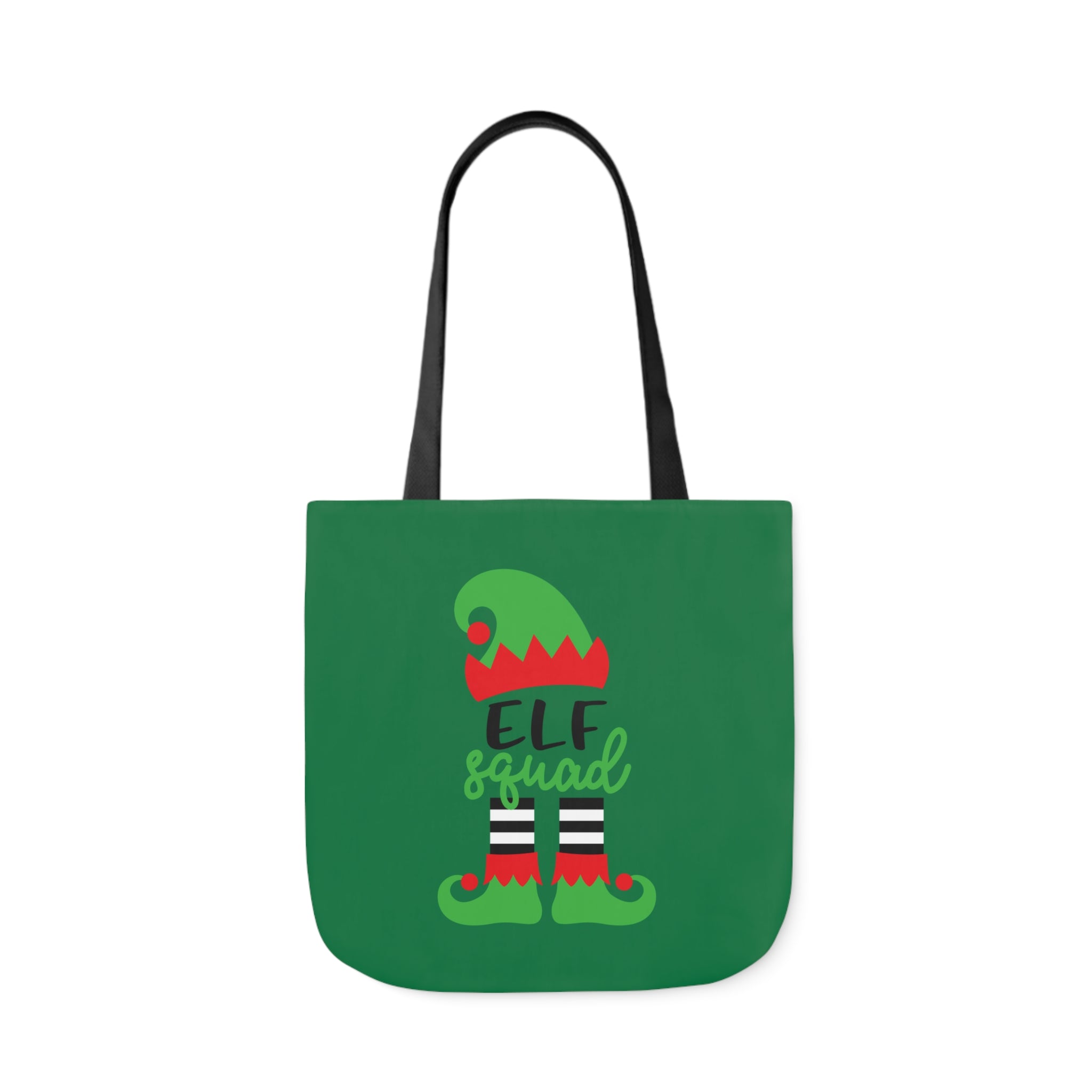 Elf Squad Dark Green Canvas Tote Bag!