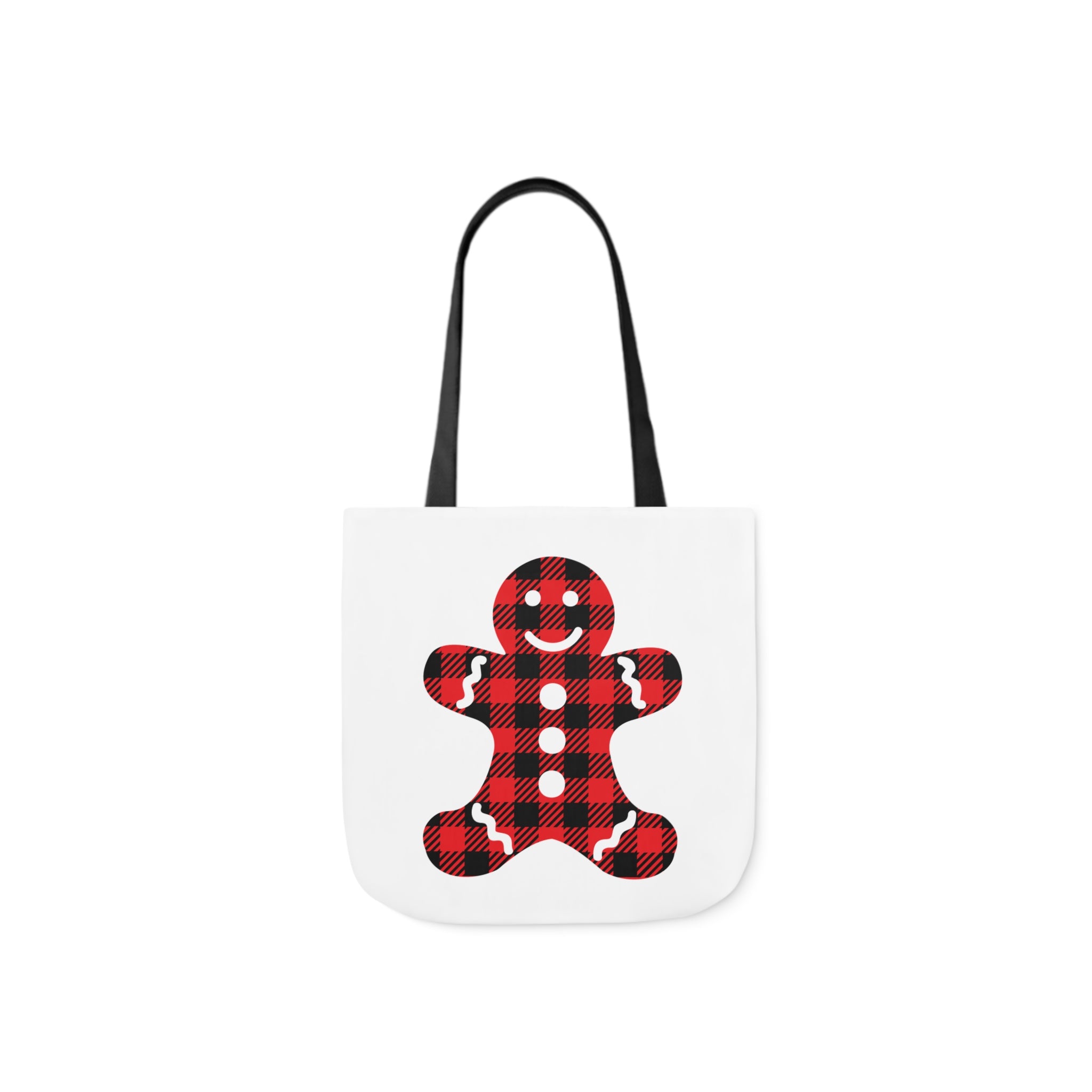 Plaid Gingerbread Christmas Tote Bag!