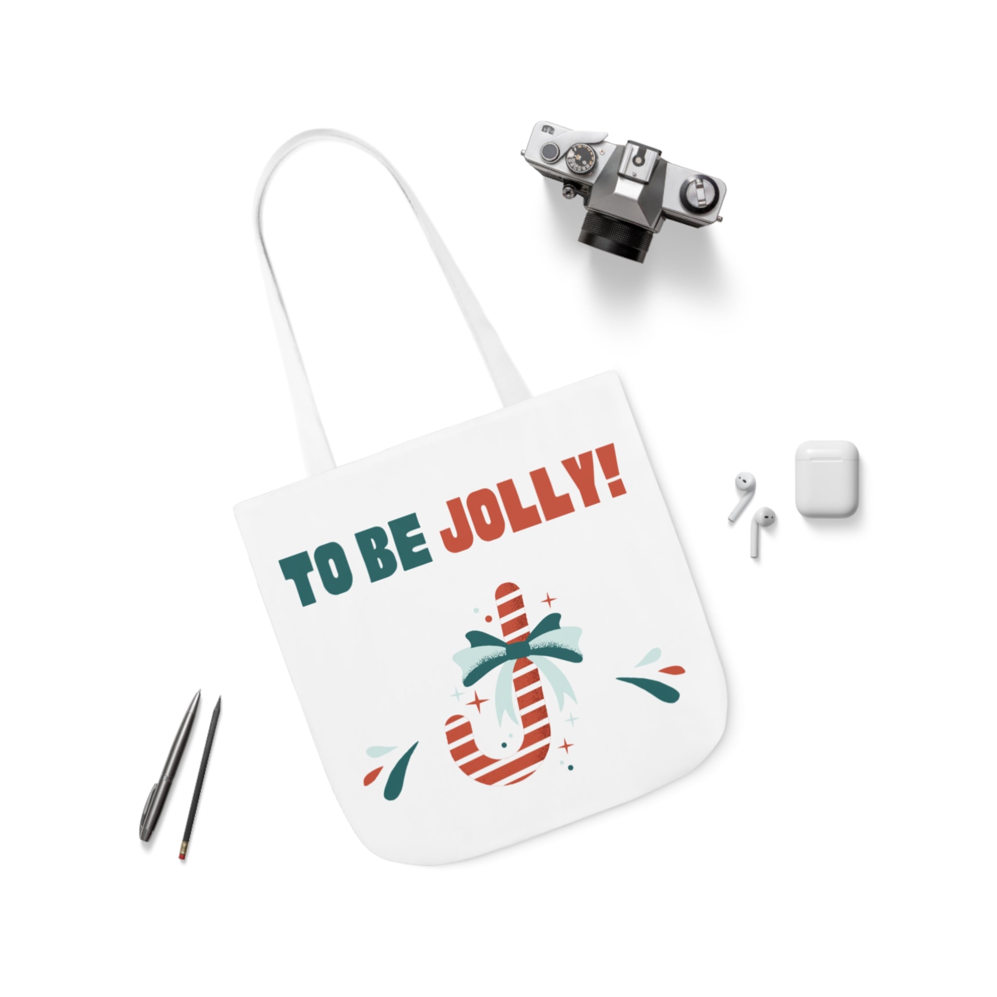 To Be Jolly Christmas Tote Bag!