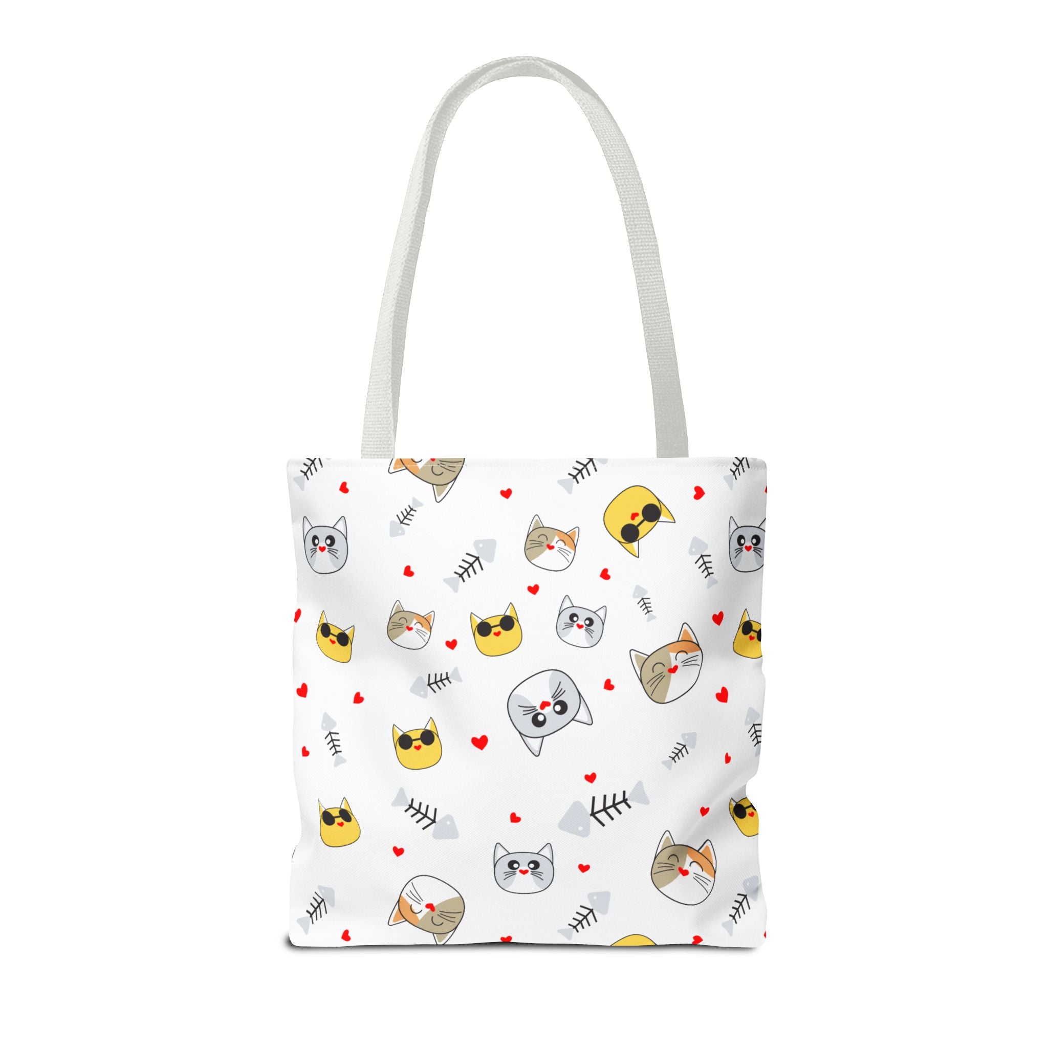 White Cat Tote Bag!