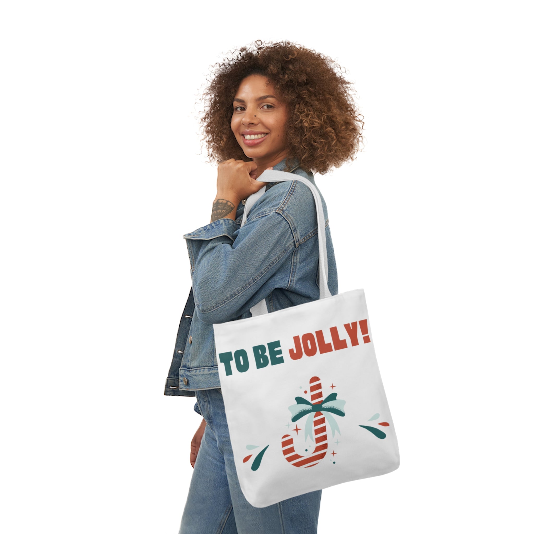 To Be Jolly Christmas Tote Bag!