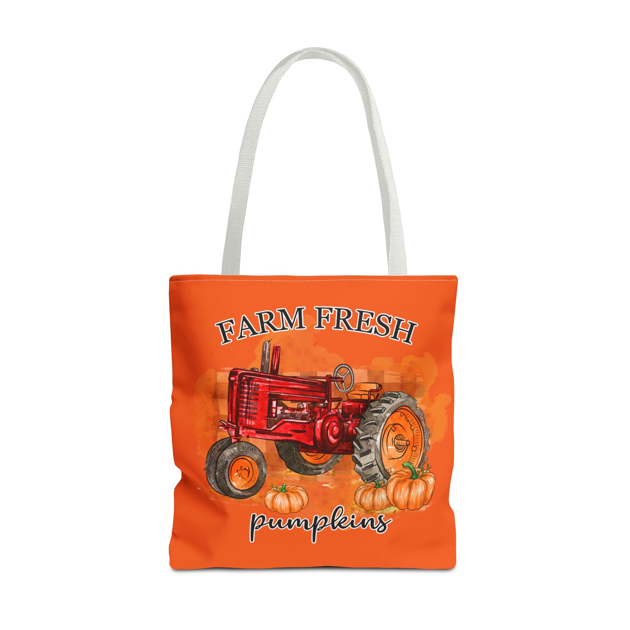 Orange Farm Fresh Pumpkin Tote Bag!