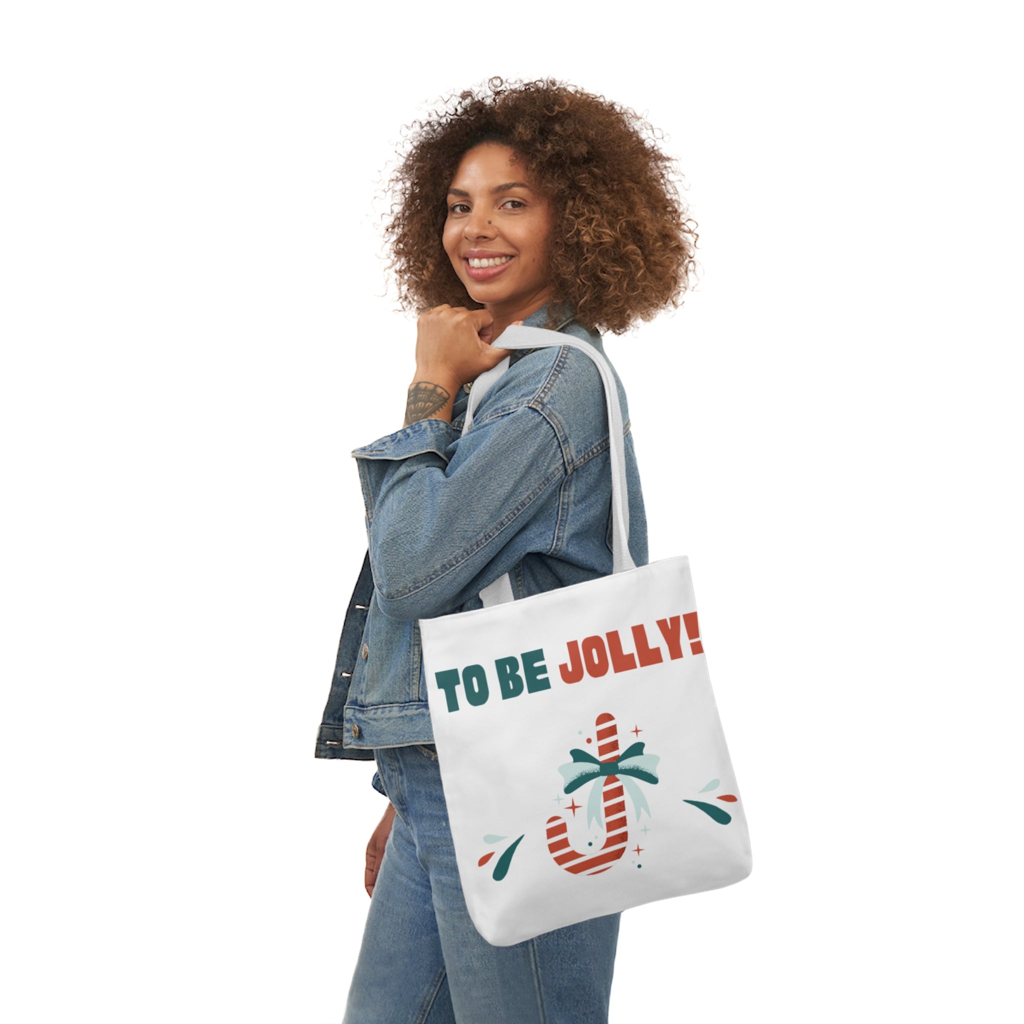 To Be Jolly Christmas Tote Bag!