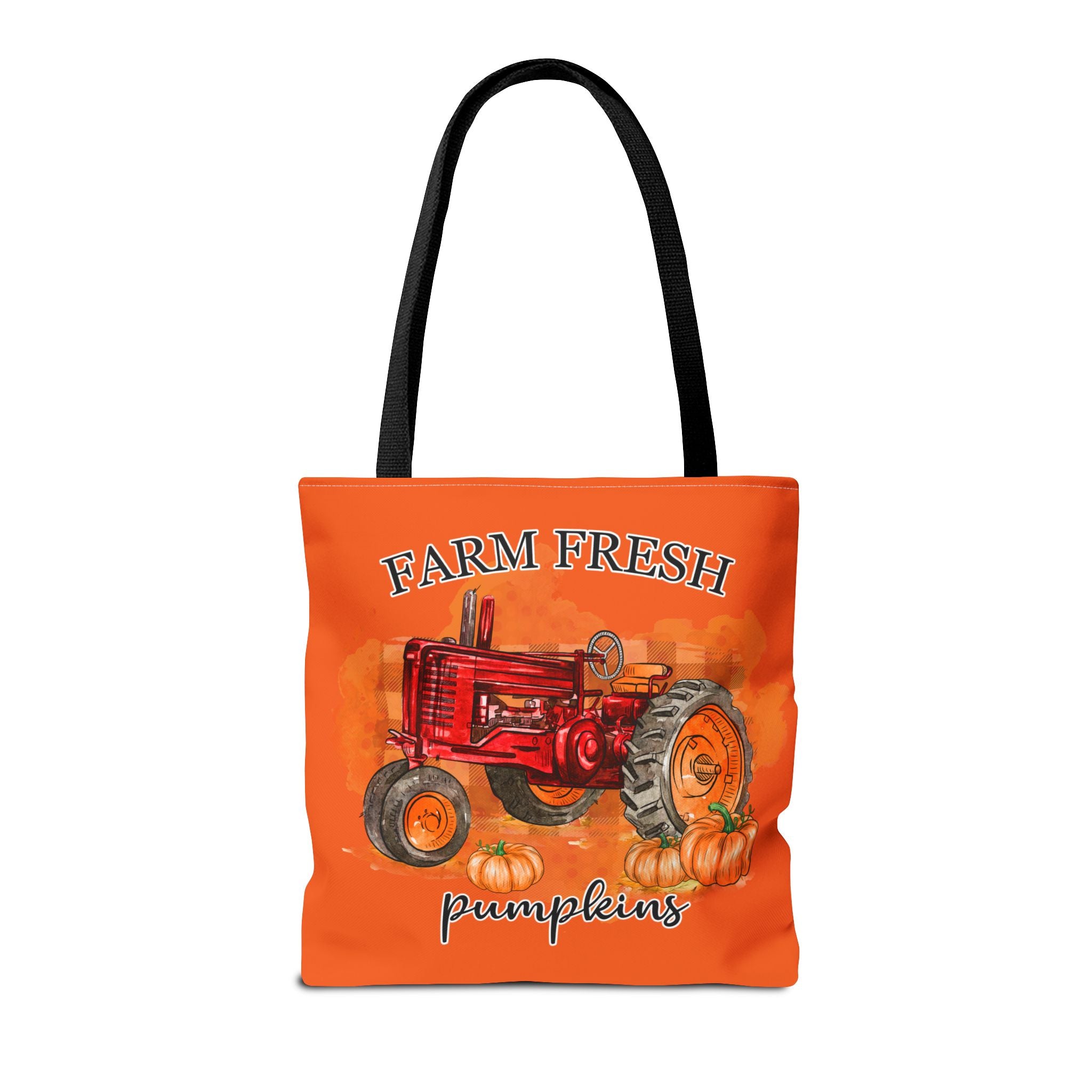 Orange Farm Fresh Pumpkin Tote Bag!