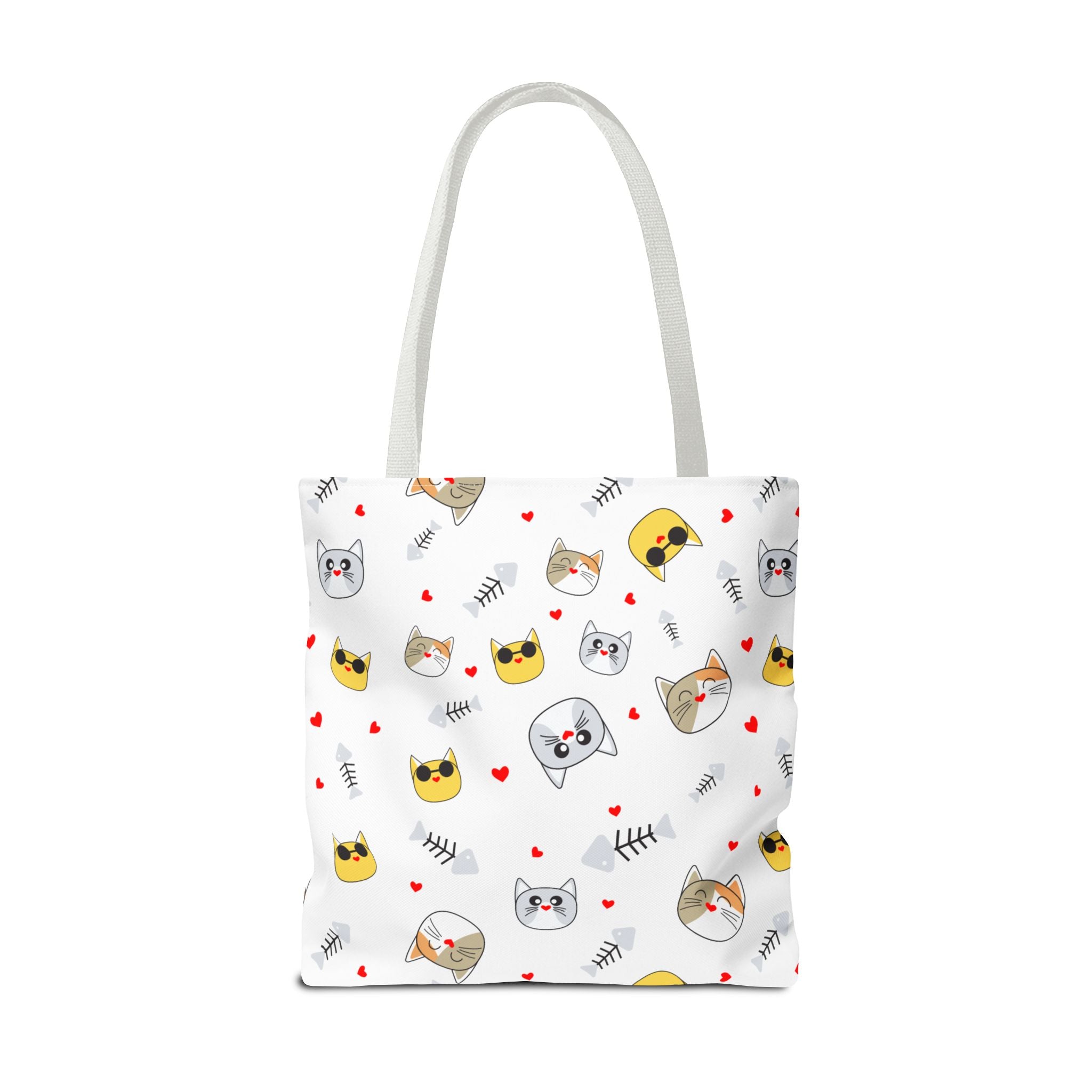 White Cat Tote Bag!