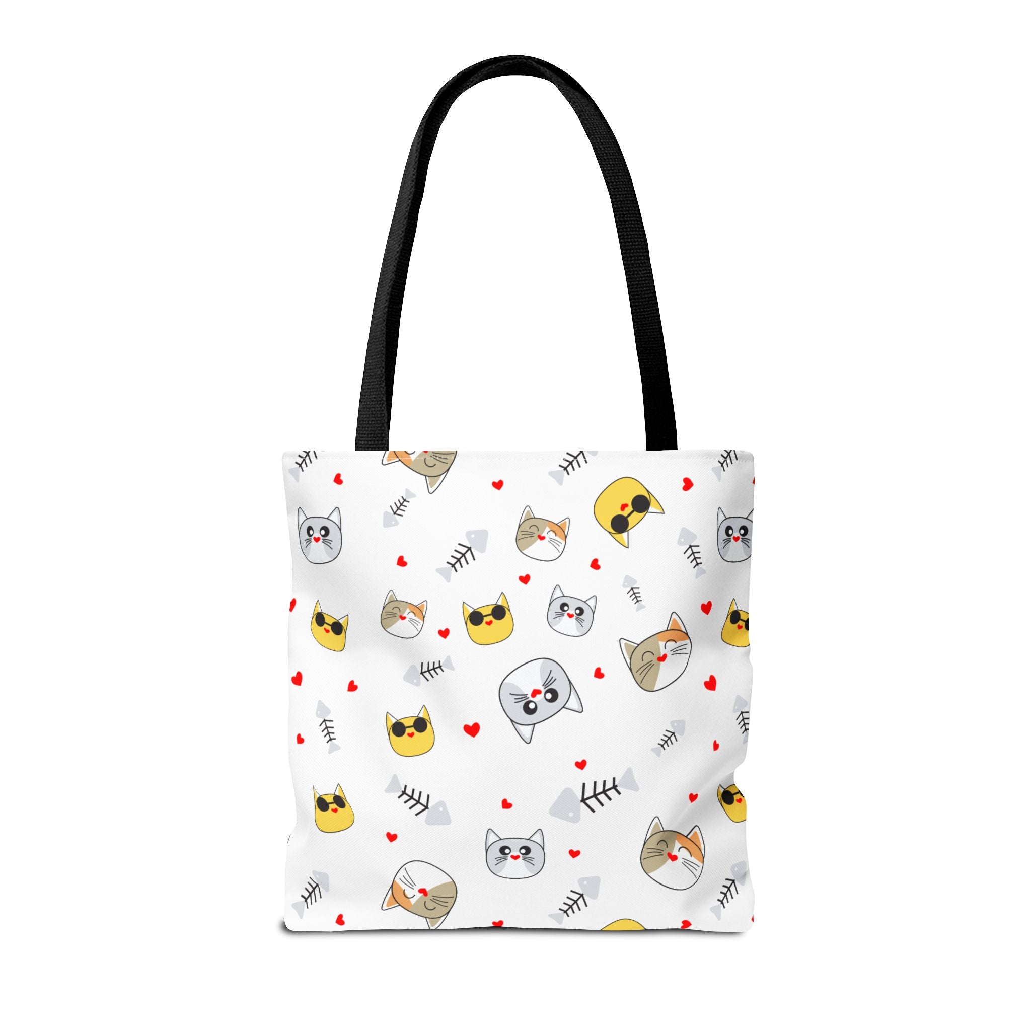 White Cat Tote Bag!