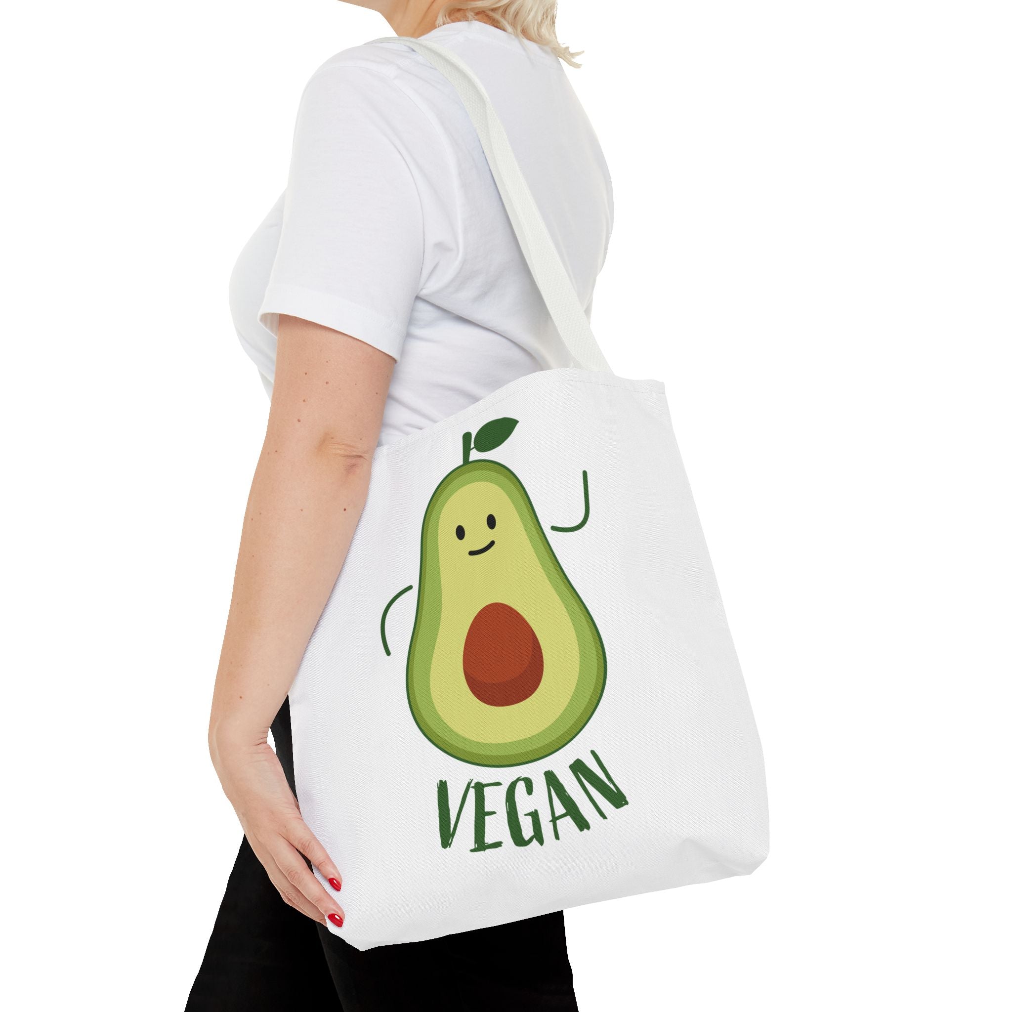 White Vegan Tote Bag!