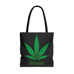 "It's Organic Cannabis" Black Tote Bag!