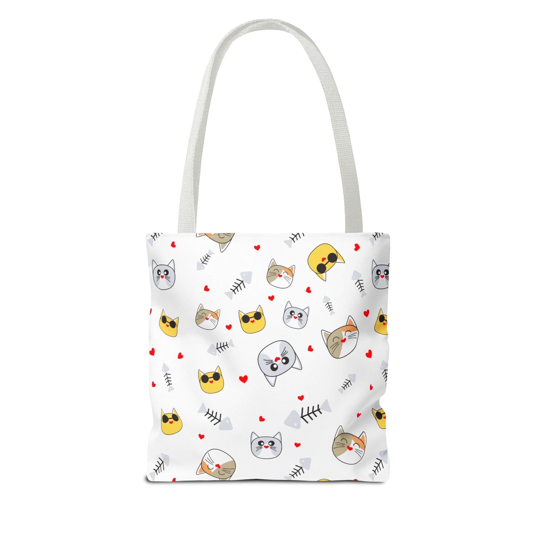 White Cat Tote Bag!