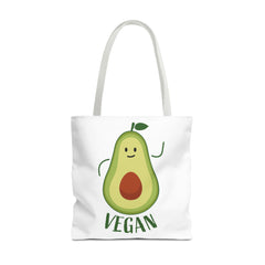 White Vegan Tote Bag!