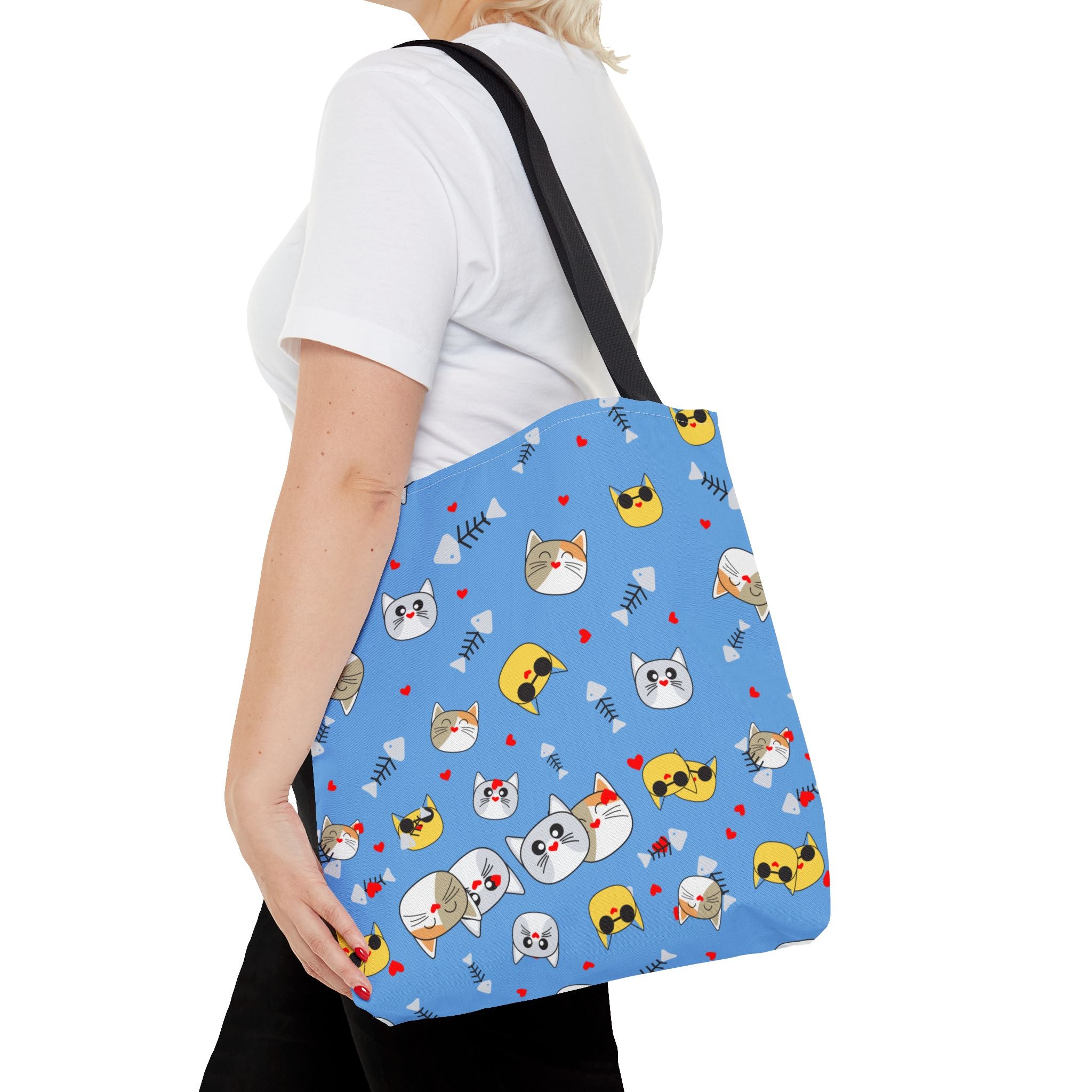 Blue Cat Tote Bag!