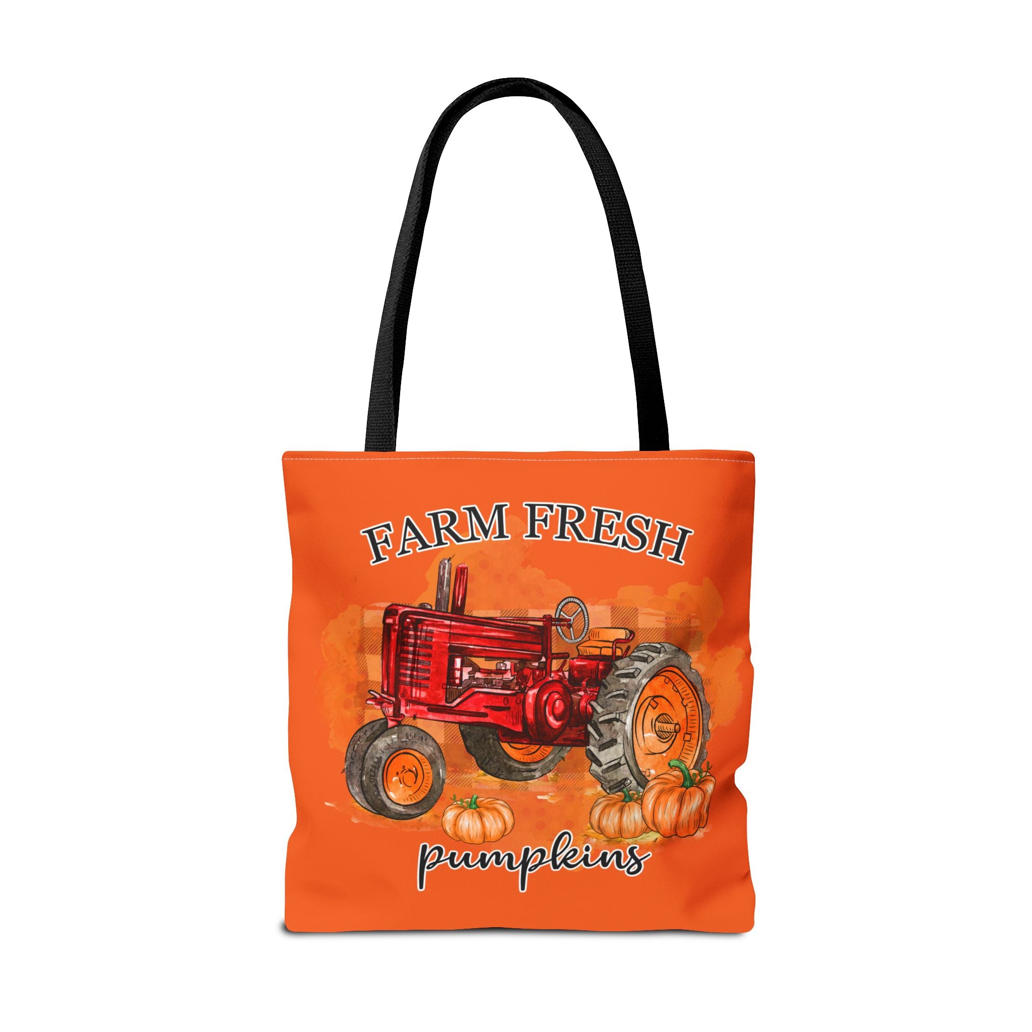 Orange Farm Fresh Pumpkin Tote Bag!