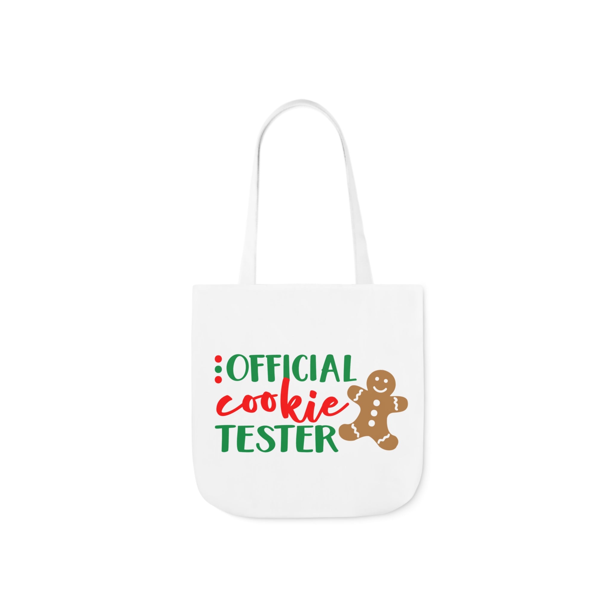 Official Christmas Cookie Tester Canvas Tote Bag!