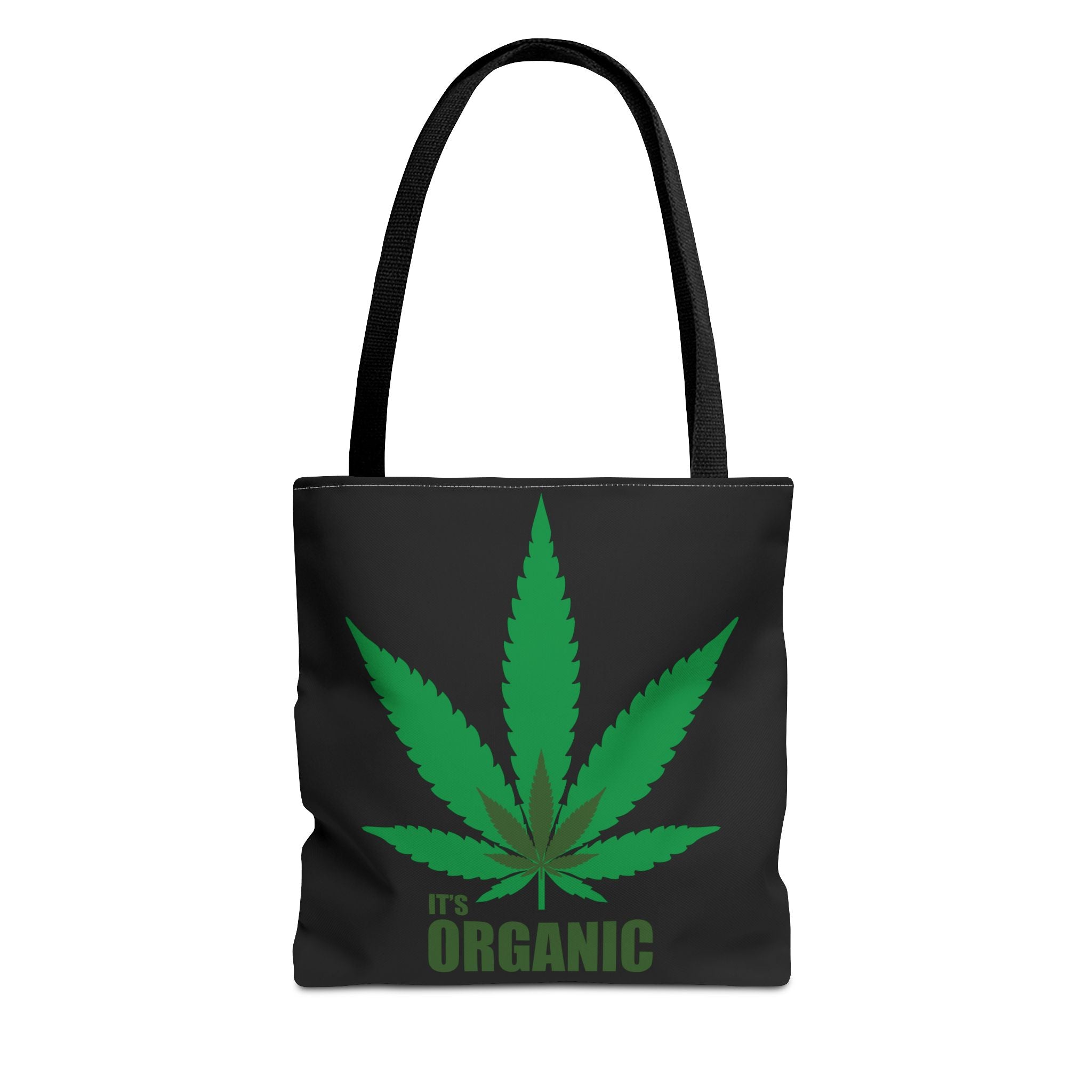 "It's Organic Cannabis" Black Tote Bag!