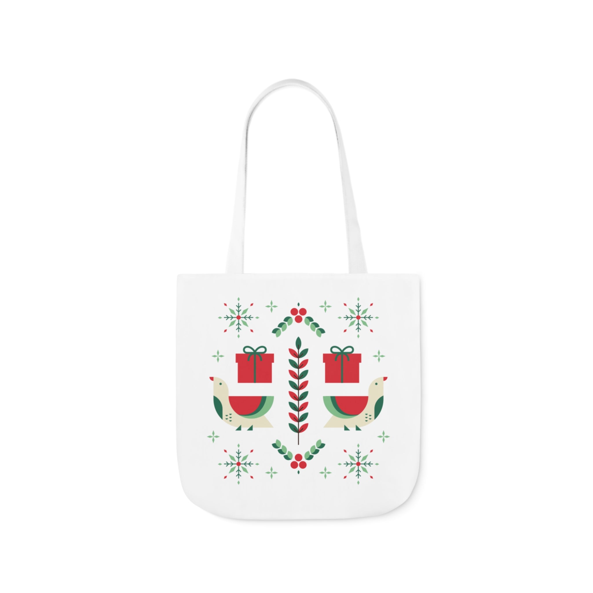 Christmas Doves Canvas Tote Bag!