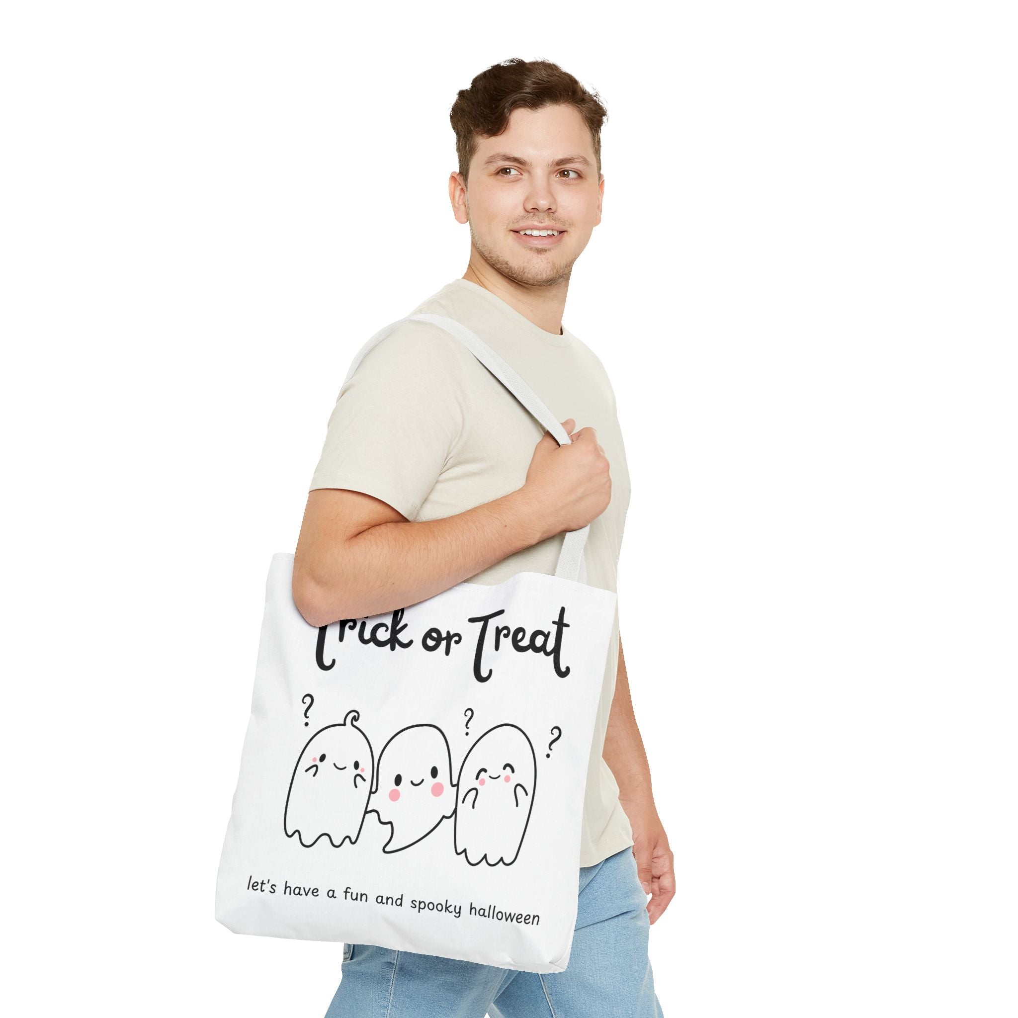 Trick or Treat Cute Halloween Tote Bag!