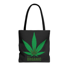 "It's Organic Cannabis" Black Tote Bag!