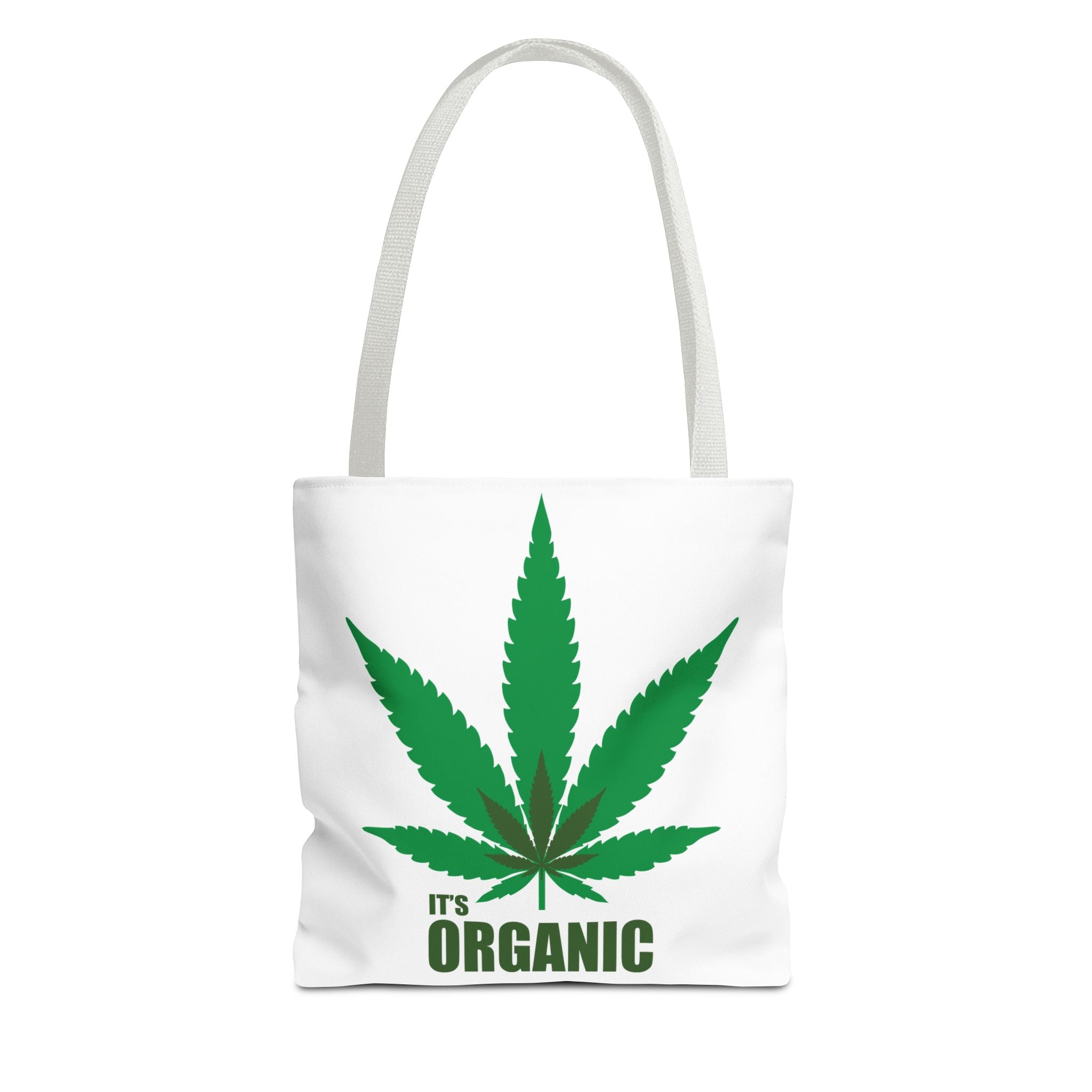 "It's Organic Cannabis" White Tote Bag!