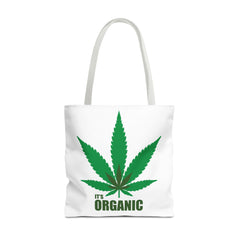 "It's Organic Cannabis" White Tote Bag!