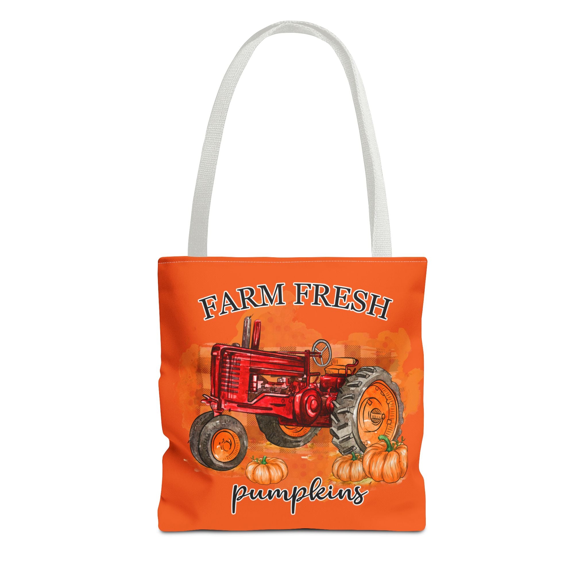 Orange Farm Fresh Pumpkin Tote Bag!