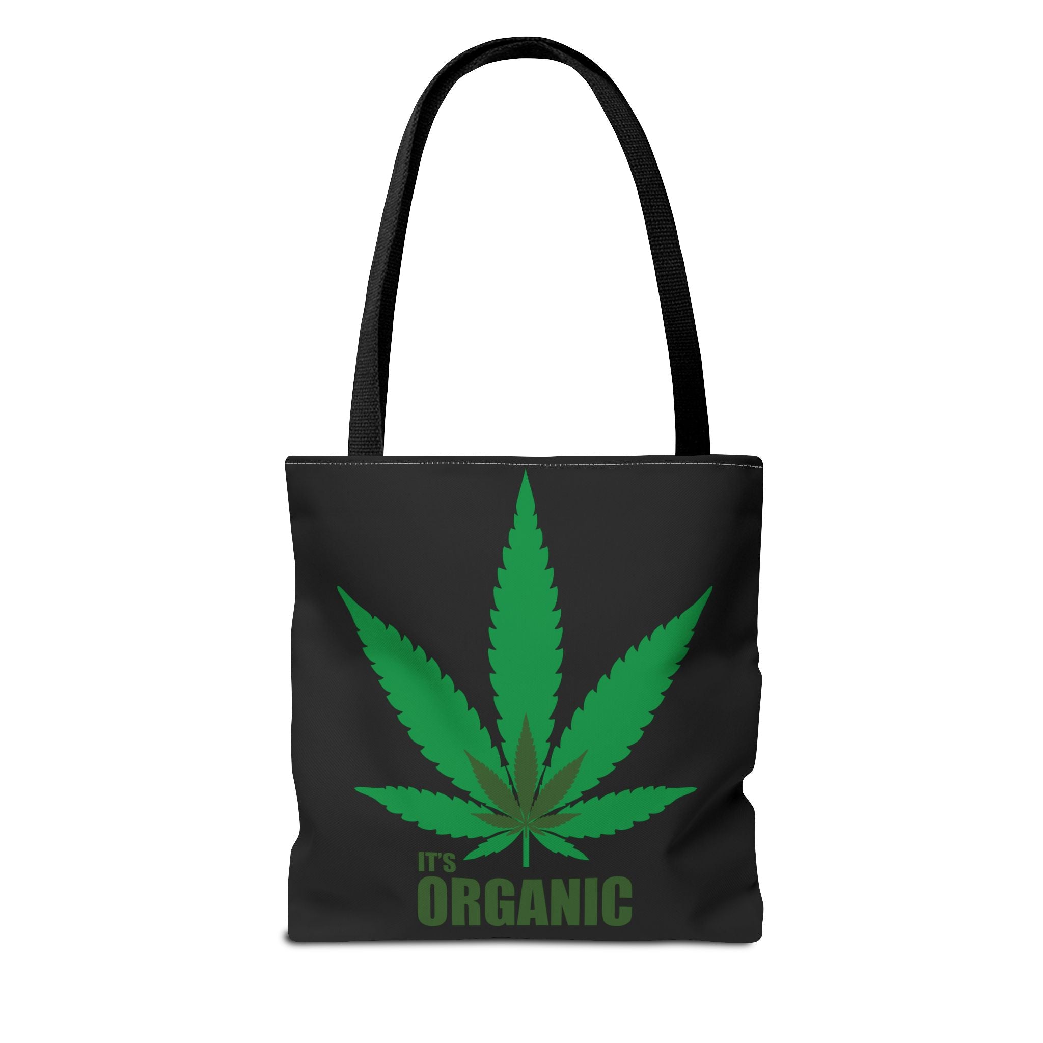 "It's Organic Cannabis" Black Tote Bag!