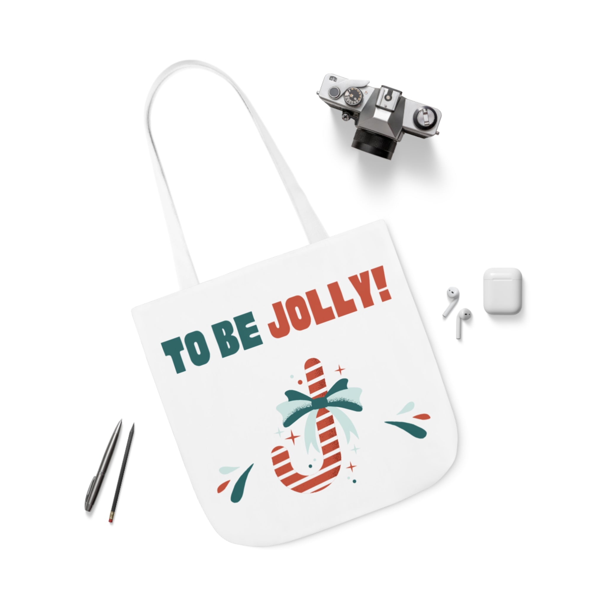 To Be Jolly Christmas Tote Bag!