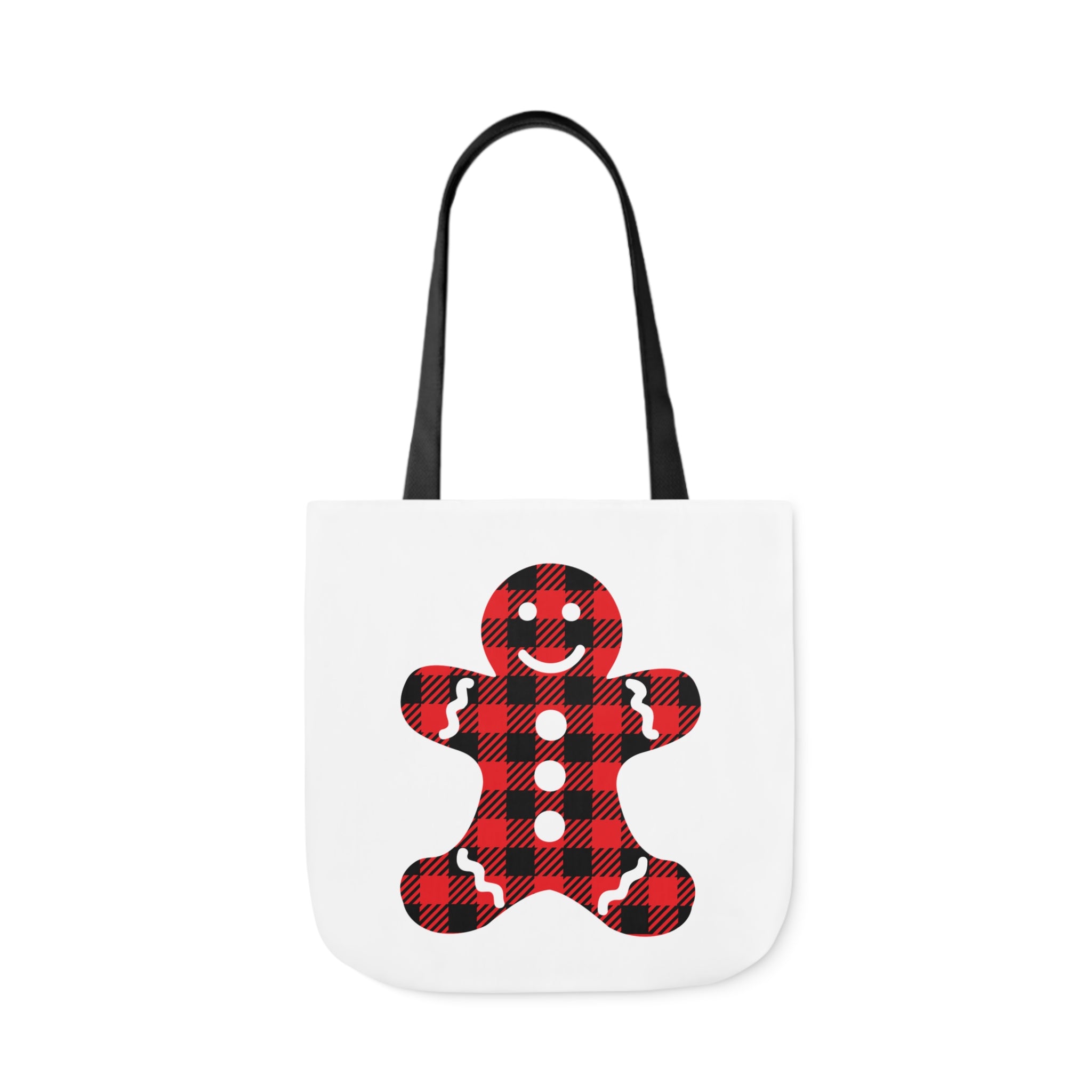 Plaid Gingerbread Christmas Tote Bag!