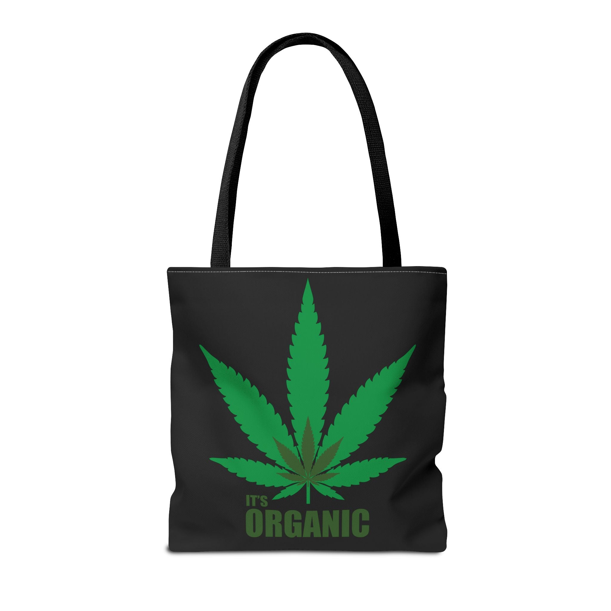 "It's Organic Cannabis" Black Tote Bag!