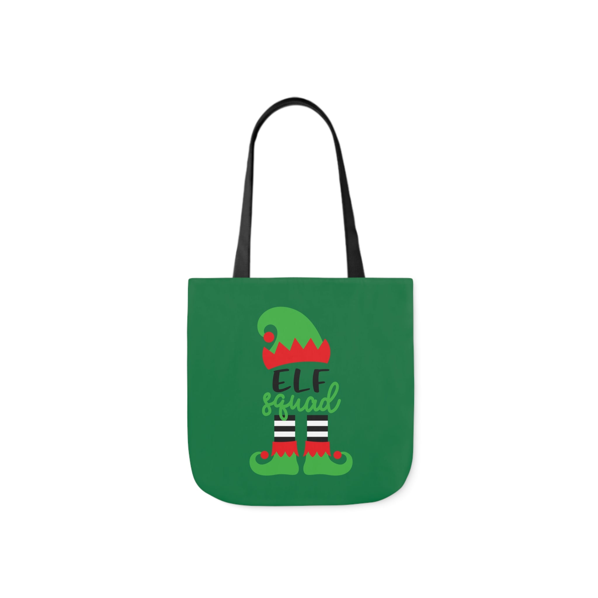 Elf Squad Dark Green Canvas Tote Bag!