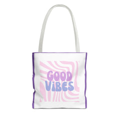 Good Vibes Tote - Light Purple!