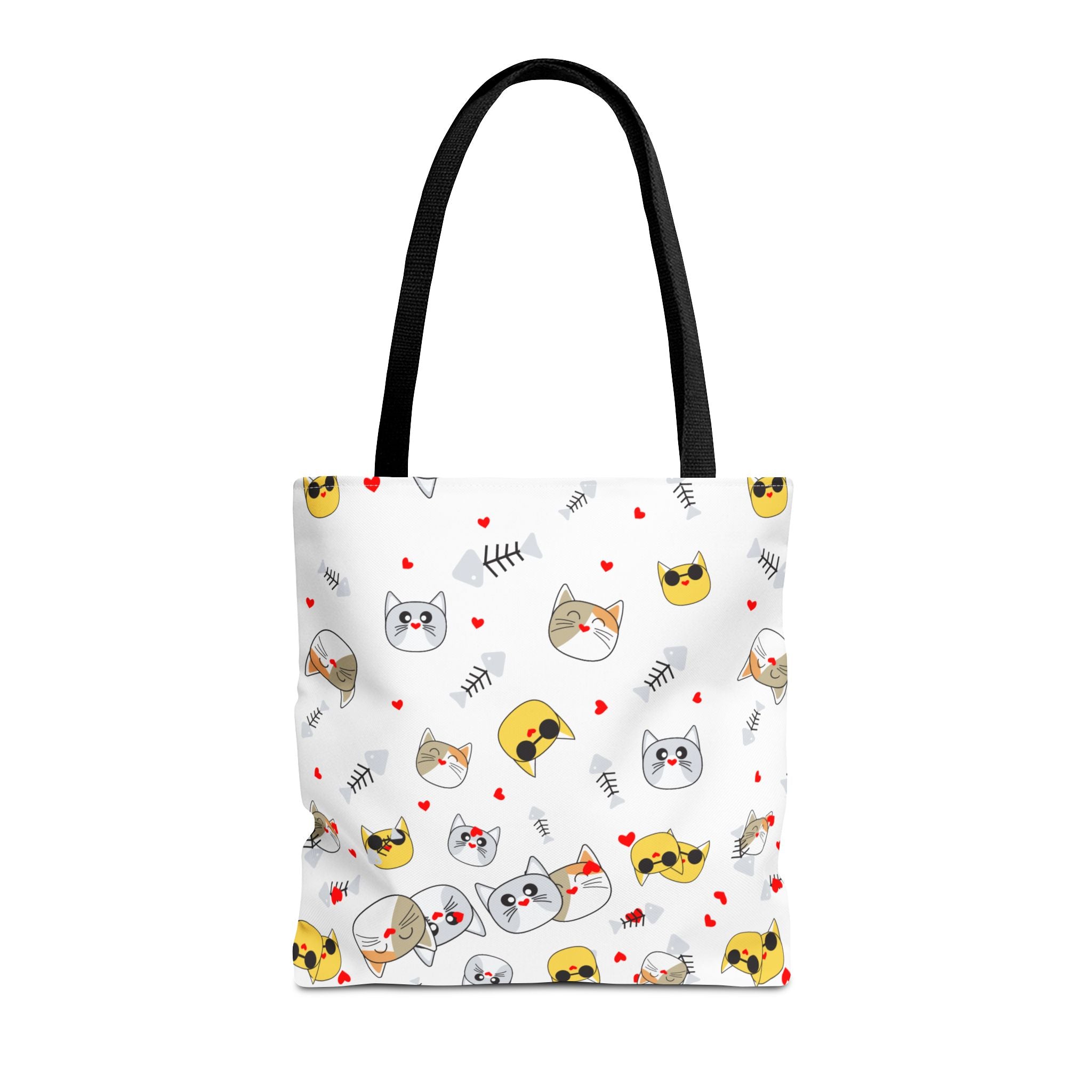 White Cat Tote Bag!