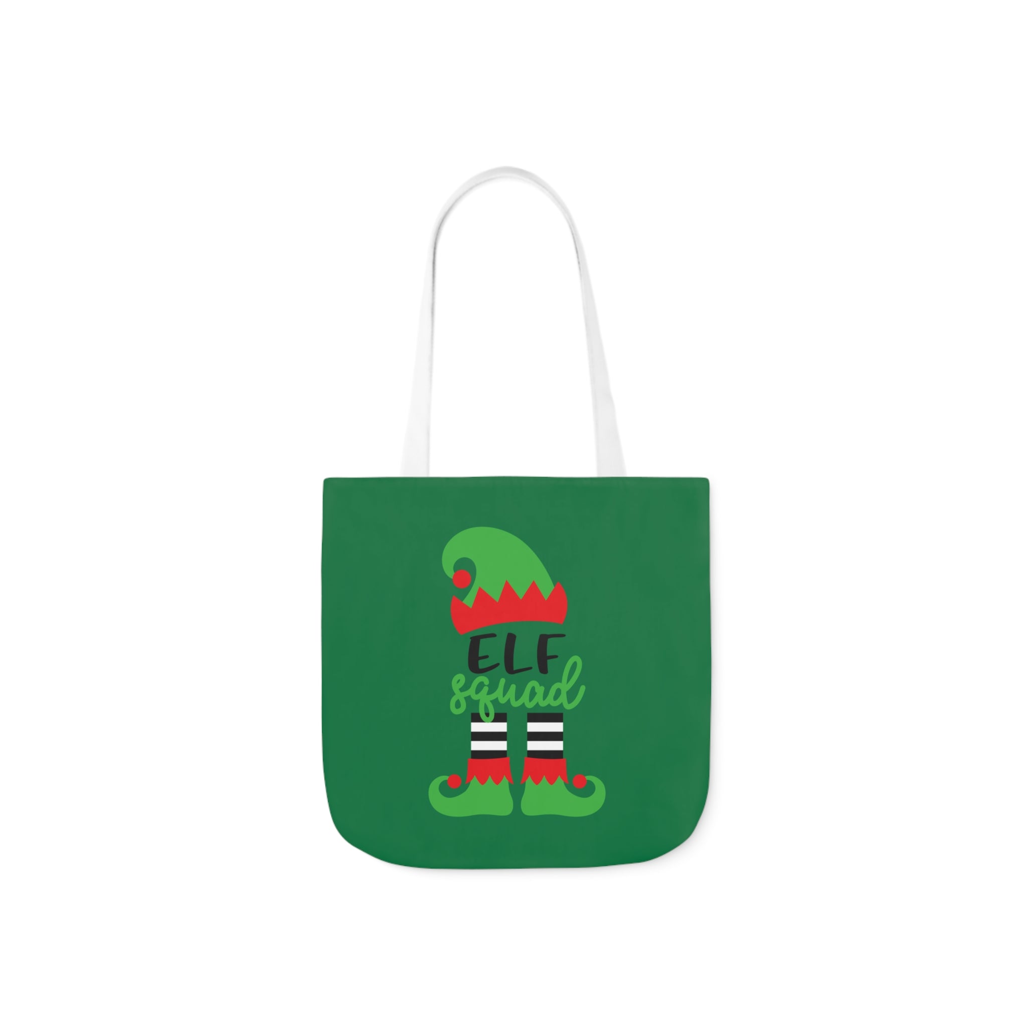 Elf Squad Dark Green Canvas Tote Bag!