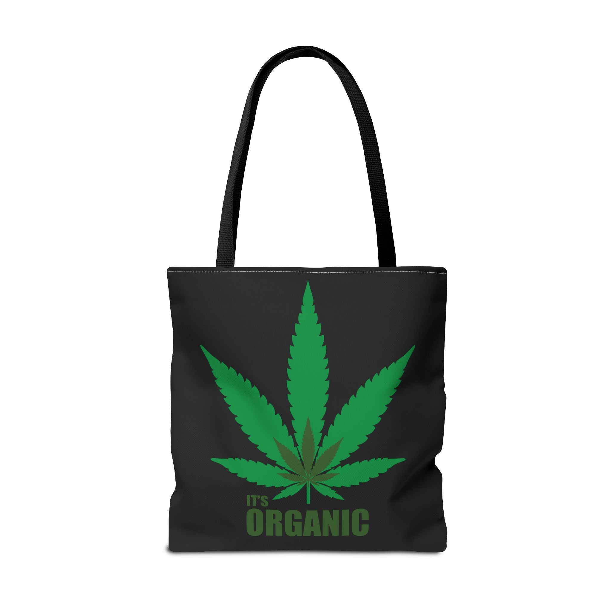 "It's Organic Cannabis" Black Tote Bag!