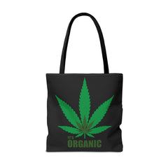 "It's Organic Cannabis" Black Tote Bag!