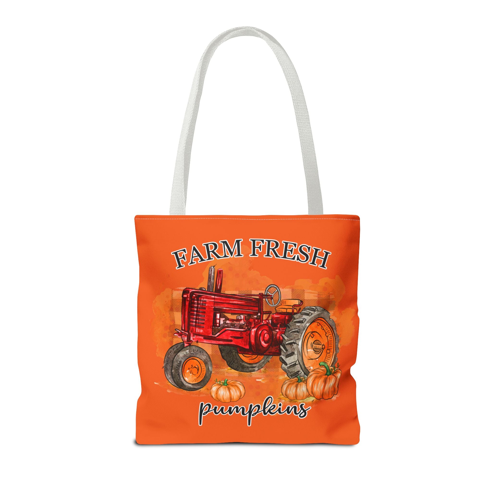 Orange Farm Fresh Pumpkin Tote Bag!