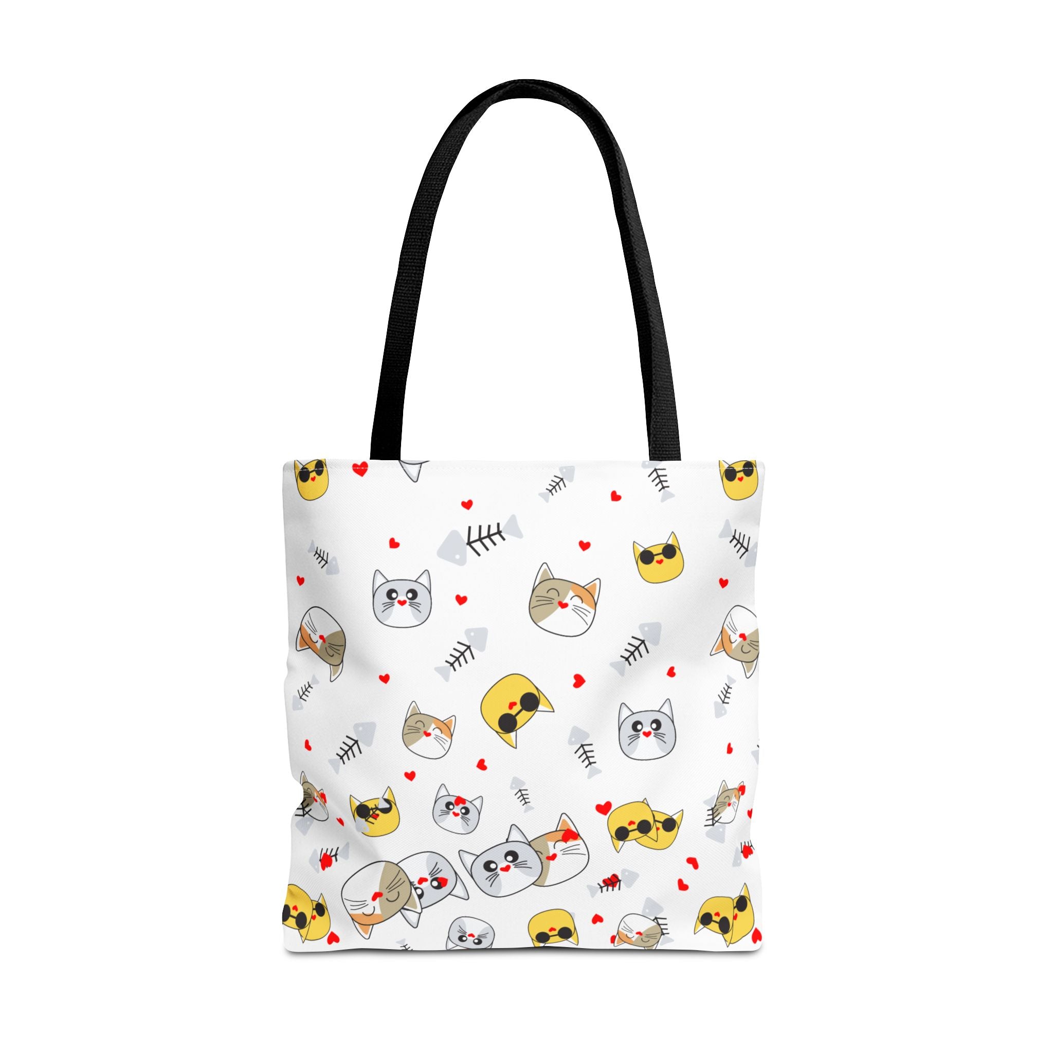 White Cat Tote Bag!