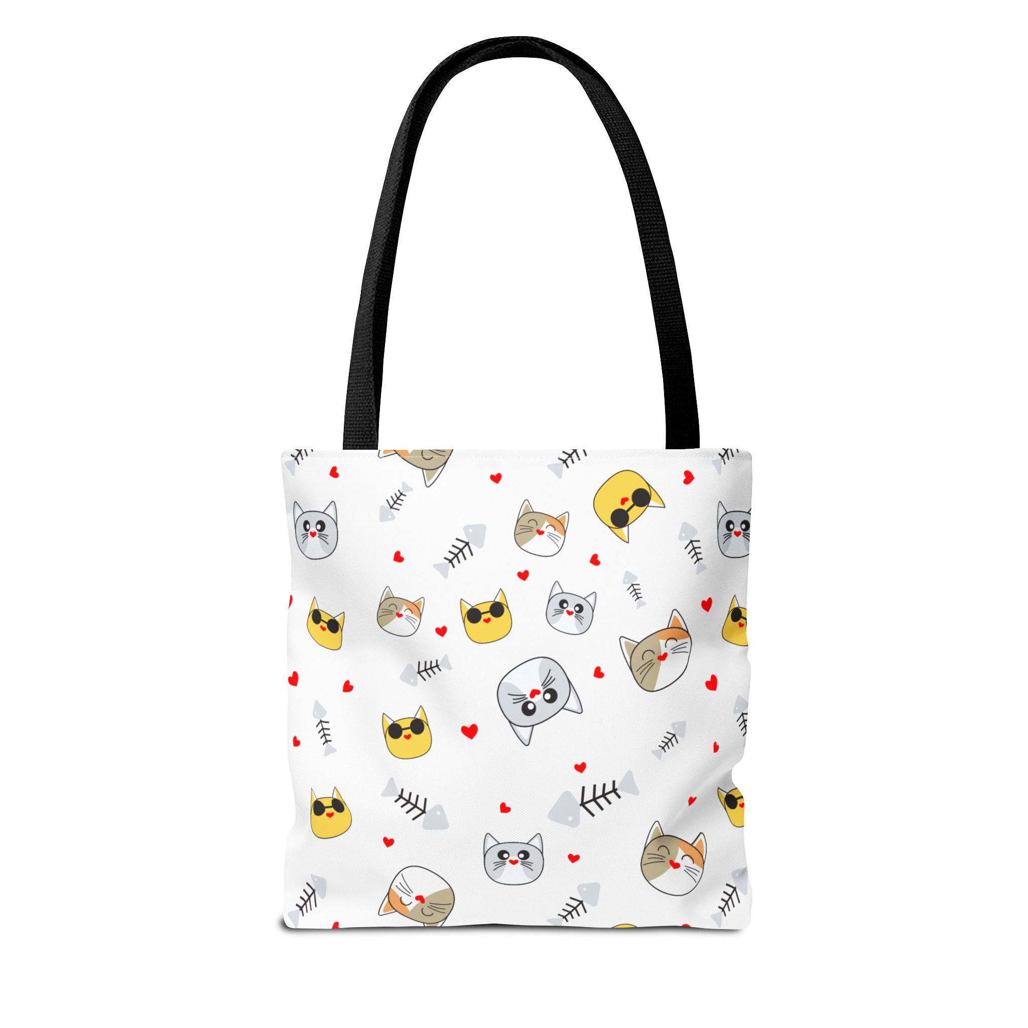 White Cat Tote Bag!