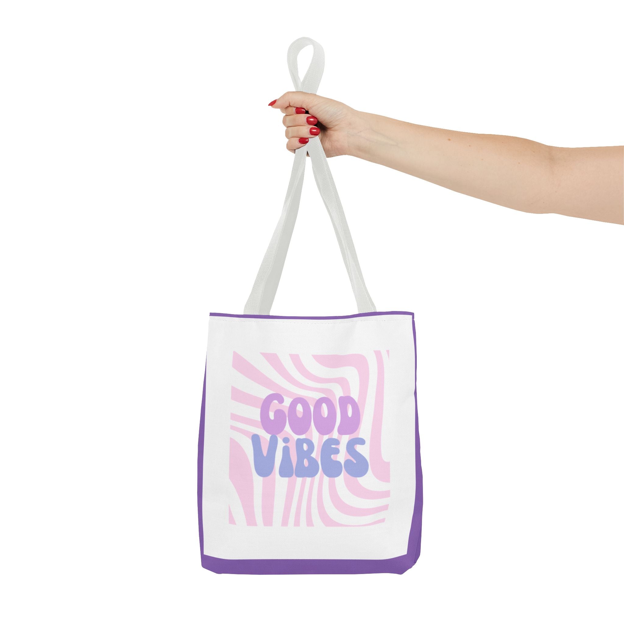 Good Vibes Tote - Light Purple!