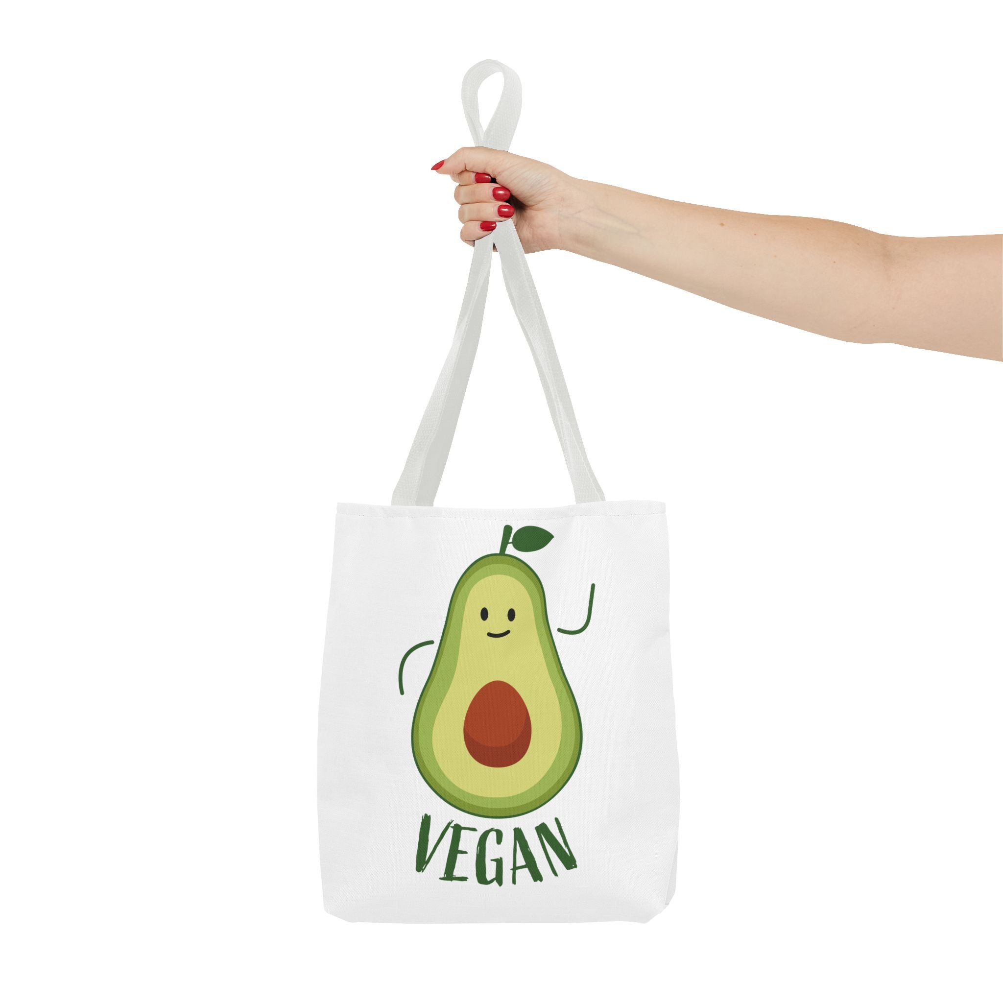 White Vegan Tote Bag!